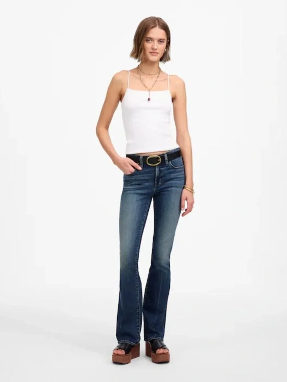 Madewell Kick Out Full-Length Denim Jeans Women size 31
